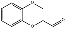 2-(2-Methoxyphenoxy)acetaldehyde Struktur