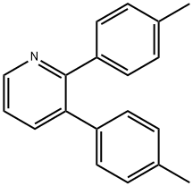 2,3-di(p-tolyl)pyridine Struktur