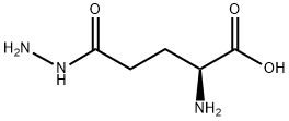 L-GLUTAMIC ACID GAMMA-HYDRAZIDE Struktur