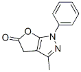 5H-Furo[2,3-c]pyrazol-5-one,  1,4-dihydro-3-methyl-1-phenyl- Struktur