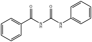 1-Benzoyl-3-phenylurea, 1821-33-6, 結(jié)構(gòu)式