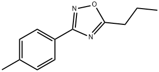 5-PROPYL-3-(P-TOLYL)-1,2,4-OXADIAZOLE Struktur