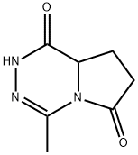 Pyrrolo[1,2-d][1,2,4]triazine-1,6(2H,7H)-dione, 8,8a-dihydro-4-methyl- (9CI) Struktur