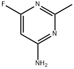 Pyrimidine, 4-amino-6-fluoro-2-methyl- (8CI) Struktur