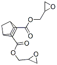 bis(2,3-epoxypropyl) bicyclo[2.2.1]hept-5-ene-2,3-dicarboxylate Struktur