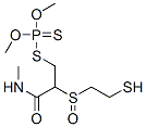 Dithiophosphoric acid S-[2-[(2-mercaptoethyl)sulfinyl]-3-(methylamino)-3-oxopropyl]O,O-dimethyl ester Struktur