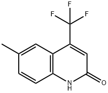 2-Hydroxy-6-Methyl-4-(trifluoroMethyl)quinoline Struktur