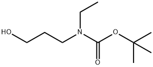 TERT-BUTYL ETHYL3-HYDROXYPROPYLCARBAMATE Struktur