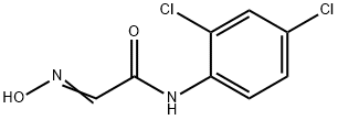 N1-(2,4-DICHLOROPHENYL)-2-HYDROXYIMINOACETAMIDE Struktur