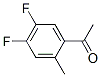 Ethanone, 1-(4,5-difluoro-2-methylphenyl)- (9CI) Struktur