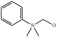 CHLOROMETHYLDIMETHYLPHENYLSILANE Struktur