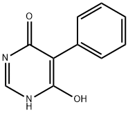 4(1H)-Pyrimidinone, 6-hydroxy-5-phenyl- Struktur