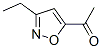 Ethanone, 1-(3-ethyl-5-isoxazolyl)- (9CI) Struktur