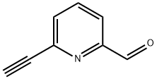 2-Pyridinecarboxaldehyde, 6-ethynyl- (9CI) Struktur