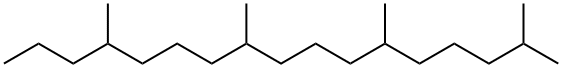 2,6,10,14-TETRAMETHYLHEPTADECANE Struktur