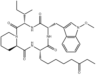 APICIDIN, 183506-66-3, 結(jié)構(gòu)式