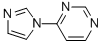 Pyrimidine, 4-(1H-imidazol-1-yl)- (9CI) Struktur