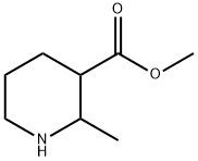 3-Piperidinecarboxylicacid,2-methyl-,methylester(9CI) Struktur