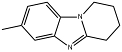 Pyrido[1,2-a]benzimidazole, 1,2,3,4-tetrahydro-7-methyl- (7CI,8CI,9CI) Struktur