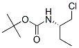 Carbamic acid, [1-(chloromethyl)propyl]-, 1,1-dimethylethyl ester, (S)- (9CI) Struktur