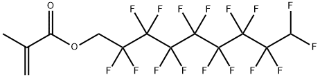 1H,1H,9H-HEXADECAFLUORONONYL METHACRYLATE Struktur