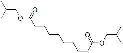 Decanedioic acid, bis(2-methylpropyl) ester Struktur