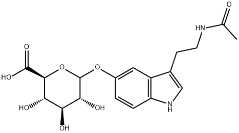 N-乙?；z氨酸B-D-葡萄糖醛酸苷, 18430-06-3, 結構式