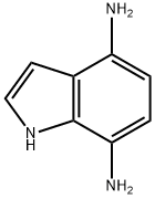 1H-Indole-4,7-diamine(9CI) Struktur