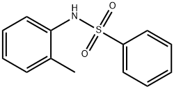 N-(o-tolyl)benzenesulphonamide  Struktur