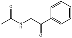 N-(2-Oxo-2-phenylethyl)acetamide Struktur