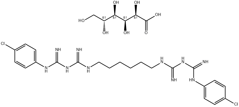 Chlorhexidine digluconate Structure