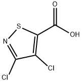 3,4-DICHLOROISOTHIAZOLE-5-CARBOXYLIC ACID Structure