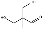 3-hydroxy-2-(hydroxymethyl)-2-methylpropionaldehyde  Struktur