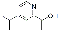 2-Pyridinemethanol, alpha-methylene-4-(1-methylethyl)- (9CI) Struktur