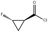 (1S-TRANS)-2-FLUOROCYCLOPROPANECARBONYL CHLORIDE Struktur