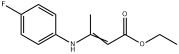 ETHYL 3-(4-FLUOROANILINO)CROTONATE