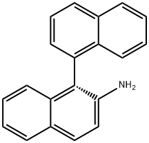 [1,1'-Binaphthalen]-2-amine, (1S)- Struktur