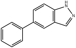 5-PHENYL-1H-INDAZOLE Struktur