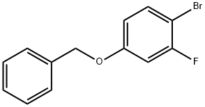 4-(Benzyloxy)-1-bromo-2-fluorobenzene Struktur