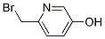 6-BroMoMethyl-3-hydroxypyridine Struktur