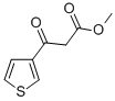 METHYL 3-OXO-3-(3-THIENYL)PROPANOATE Struktur