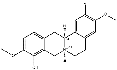 輪環(huán)藤酚堿 結構式