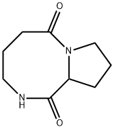 Pyrrolo[1,2-a][1,4]diazocine-1,6-dione, octahydro- (9CI) Struktur