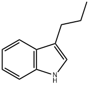 1H-Indole, 3-propyl- Struktur