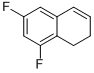 6,8-DIFLUORO-1,2-DIHYDRO-NAPHTHALENE Struktur