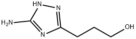 3-(5-AMINO-4H-[1,2,4]TRIAZOL-3-YL)-PROPAN-1-OL Struktur