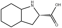 1H-Indole-2-carboxylicacid,octahydro-,(2S)-(9CI) Struktur