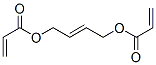 but-2-enylene bisacrylate Struktur