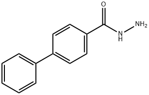 4-BIPHENYLCARBOXYLIC ACID HYDRAZIDE Structure