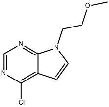 4-CHLORO-7-(2-METHOXYETHYL)-7H-PYRROLO[2,3-D]PYRIMIDINE price.